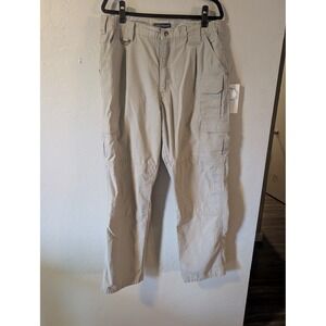 5.11 Mens Tactical Cargo Pants Beige size 36x34